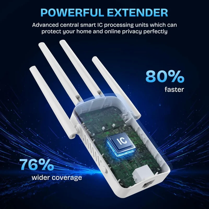 Repetidor WiFi de Doble Banda  - Smart Home Router reseña y precio