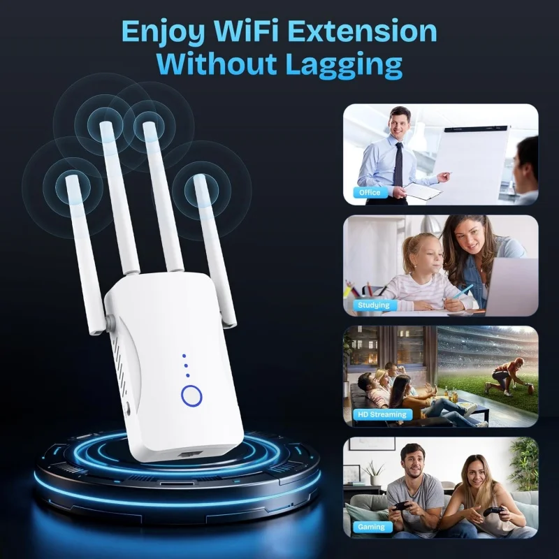 Repetidor WiFi de Doble Banda  - Smart Home Router reseña y precio