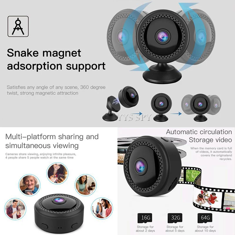 Cámaras CCTV de vigilancia int - Smart Home Kamera reseña y precio