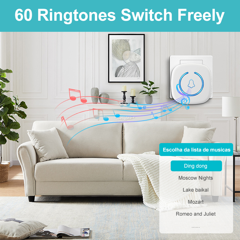 EZHEN-timbre inalámbrico intel - Smart Home Europe reseña y precio