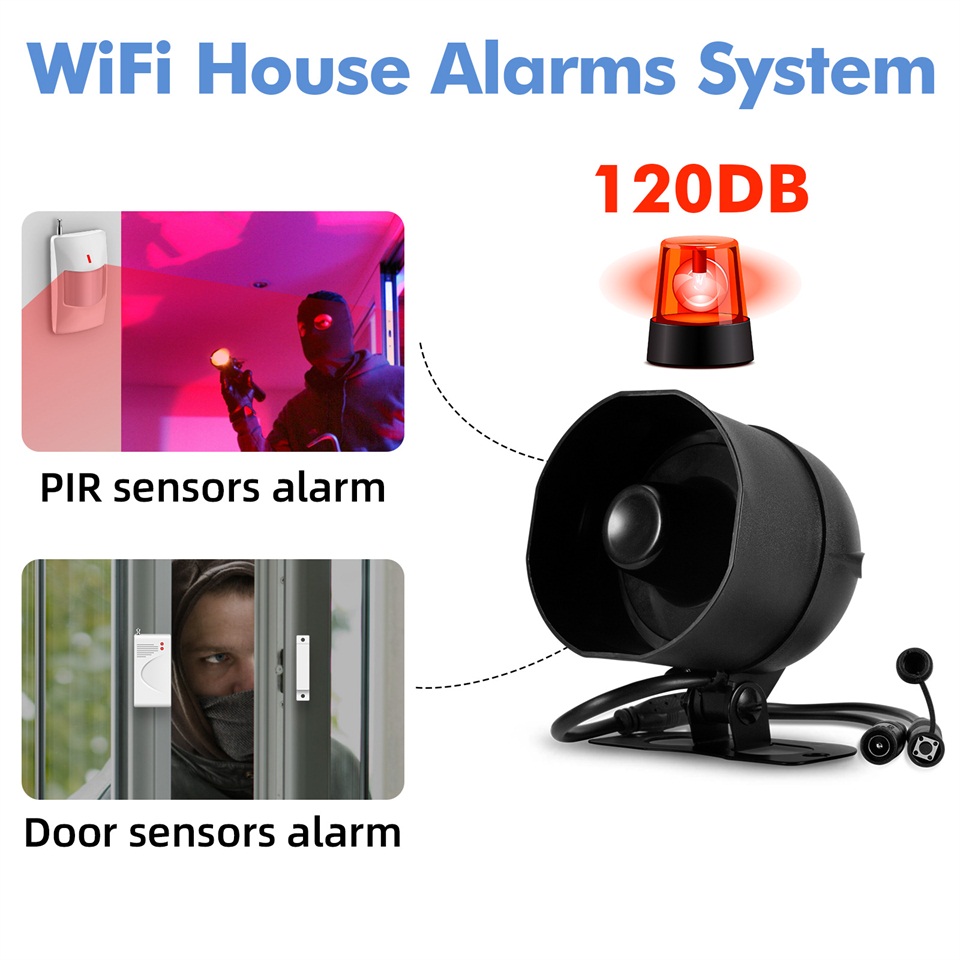 KERUI-sistema de alarma de sir - Home Automation Kit reseña y precio