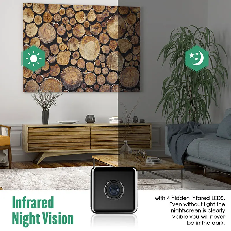 Mini cámara Wifi para hogar in - Smart Home Kamera reseña y precio