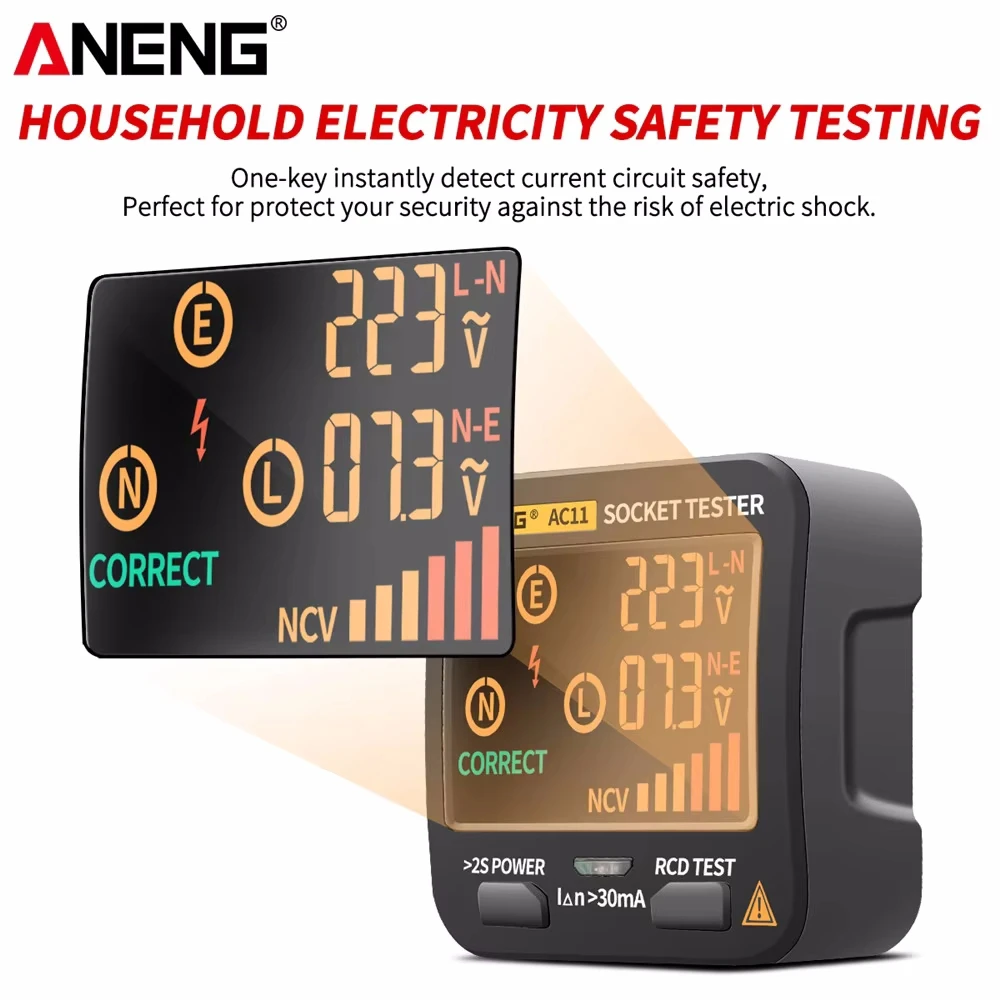 ANENG-probador de enchufe inte - Smart Home Europe reseña y precio