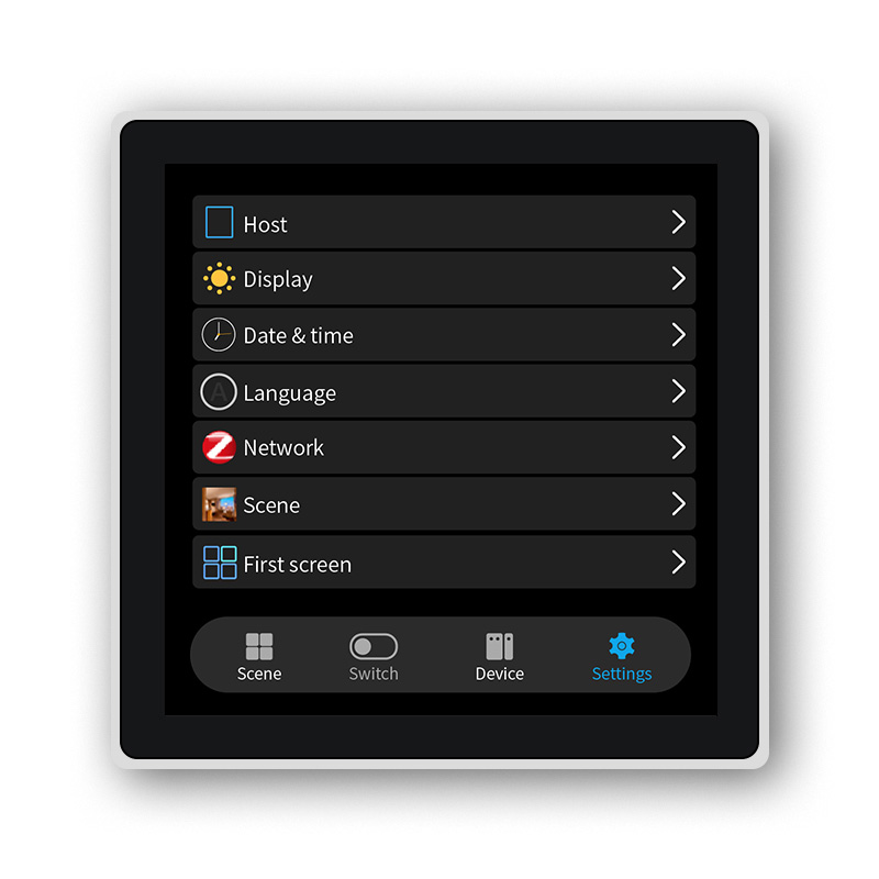 FUERS-Interruptor de pared int - Smart Home Dashboard reseña y precio
