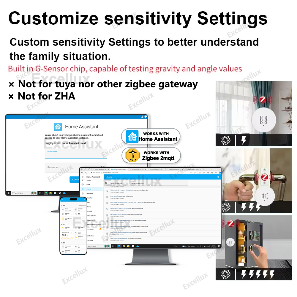 Sensor de vibración inteligent - Smart Home Features reseña y precio