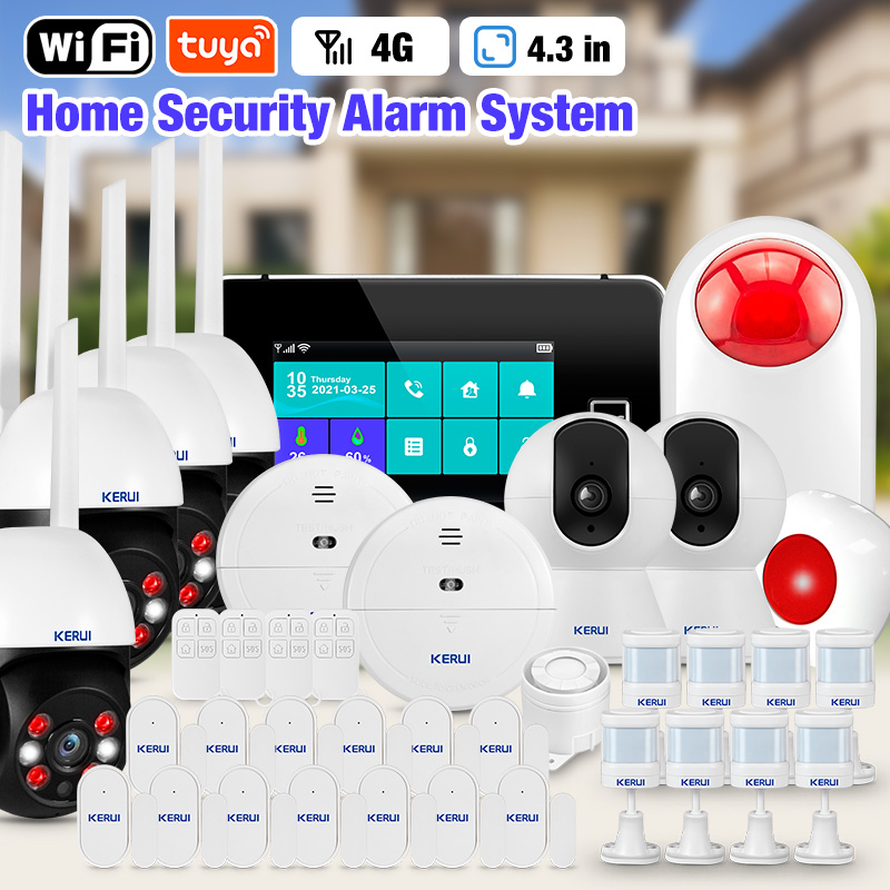 KERUI-sistema de alarma de cas - Home Automation Kit reseña y precio