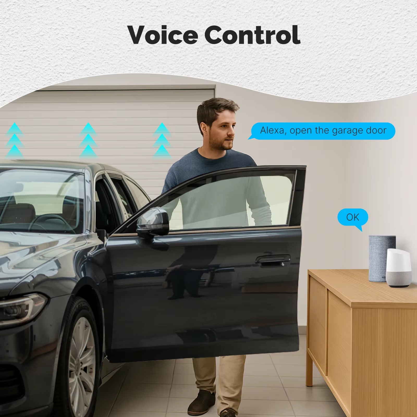 Módulo Controlador de Puerta d - Smart Home Voice Assistant reseña y precio