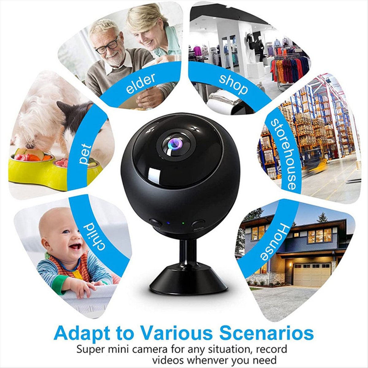 Estable-ojo de pez HD visión n - Smart Home Kamera reseña y precio
