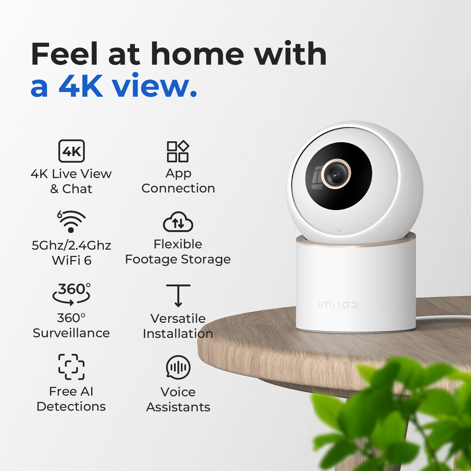 Cámara Inteligente IMILAB C40  - Smart Home Os reseña y precio