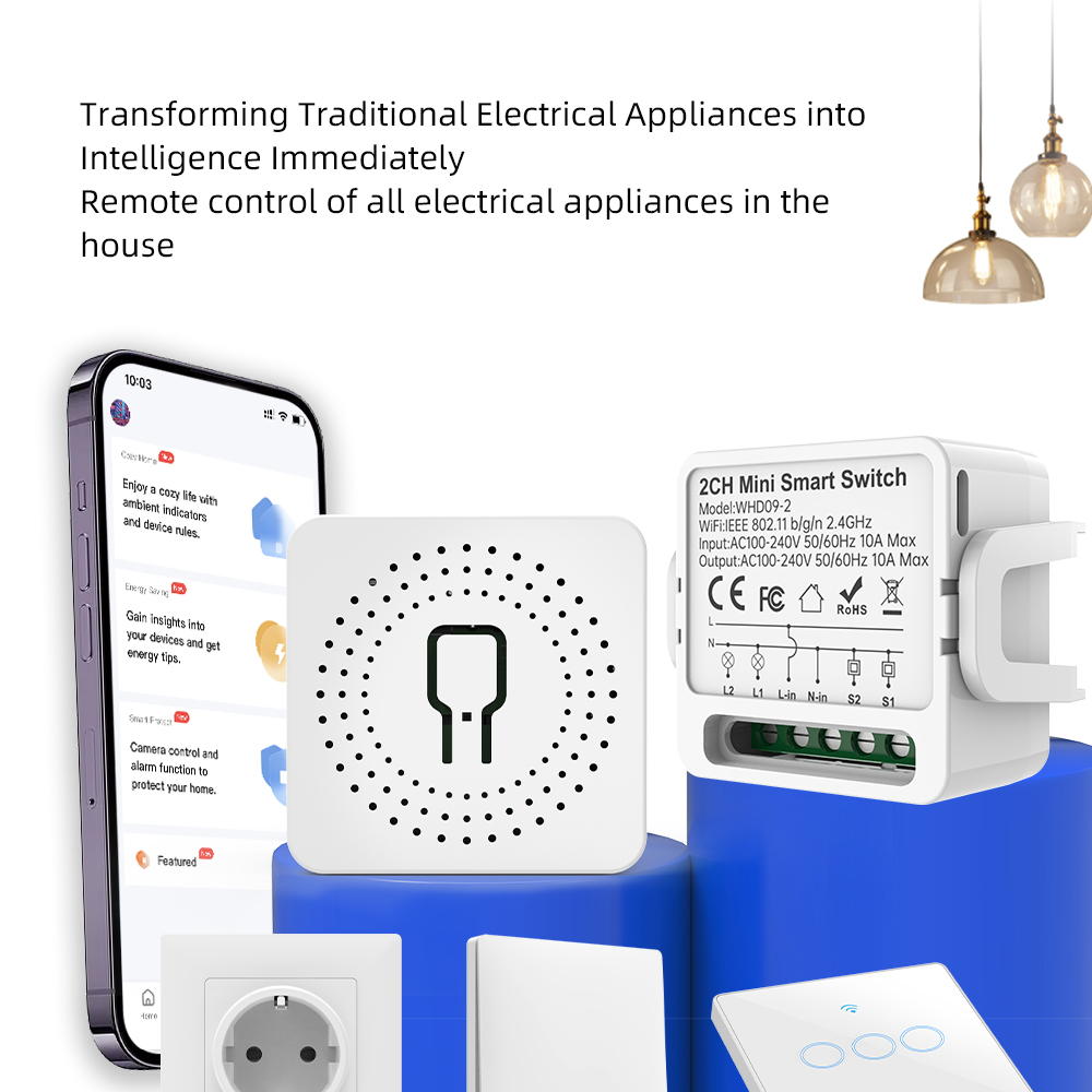 Interruptor Inteligente Tuya d - Smart Home Voice Assistant reseña y precio