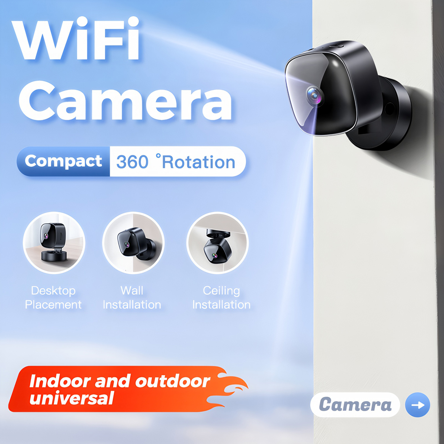 Mini cámara de vigilancia A9 1 - Smart Home Battery Camera Ezviz reseña y precio