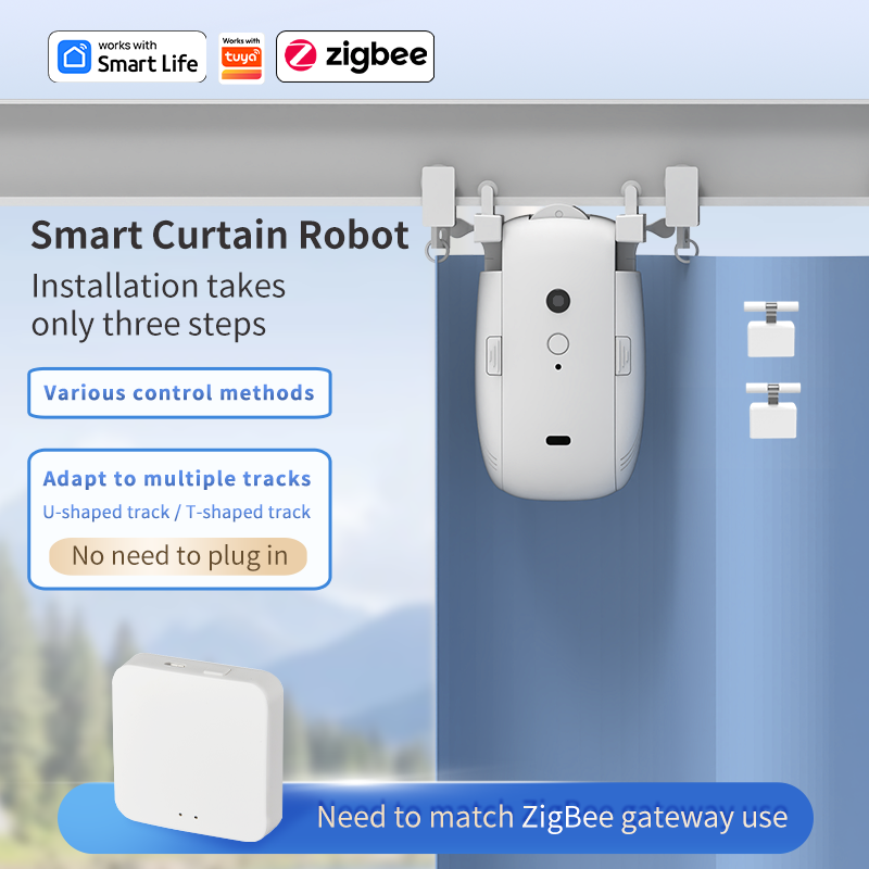 Zigbee-Robot controlador de co - Smart Home Google reseña y precio
